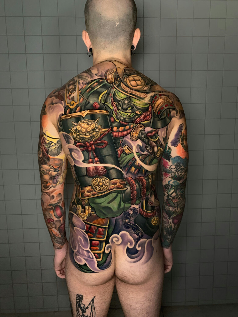 Tattoo artist Pablo Jornet